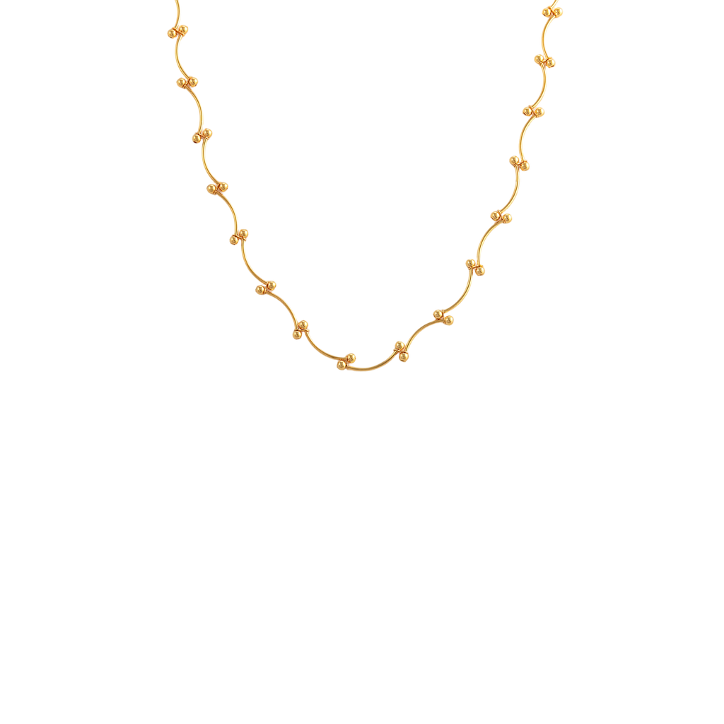 Creative Irregular Wavy Necklace