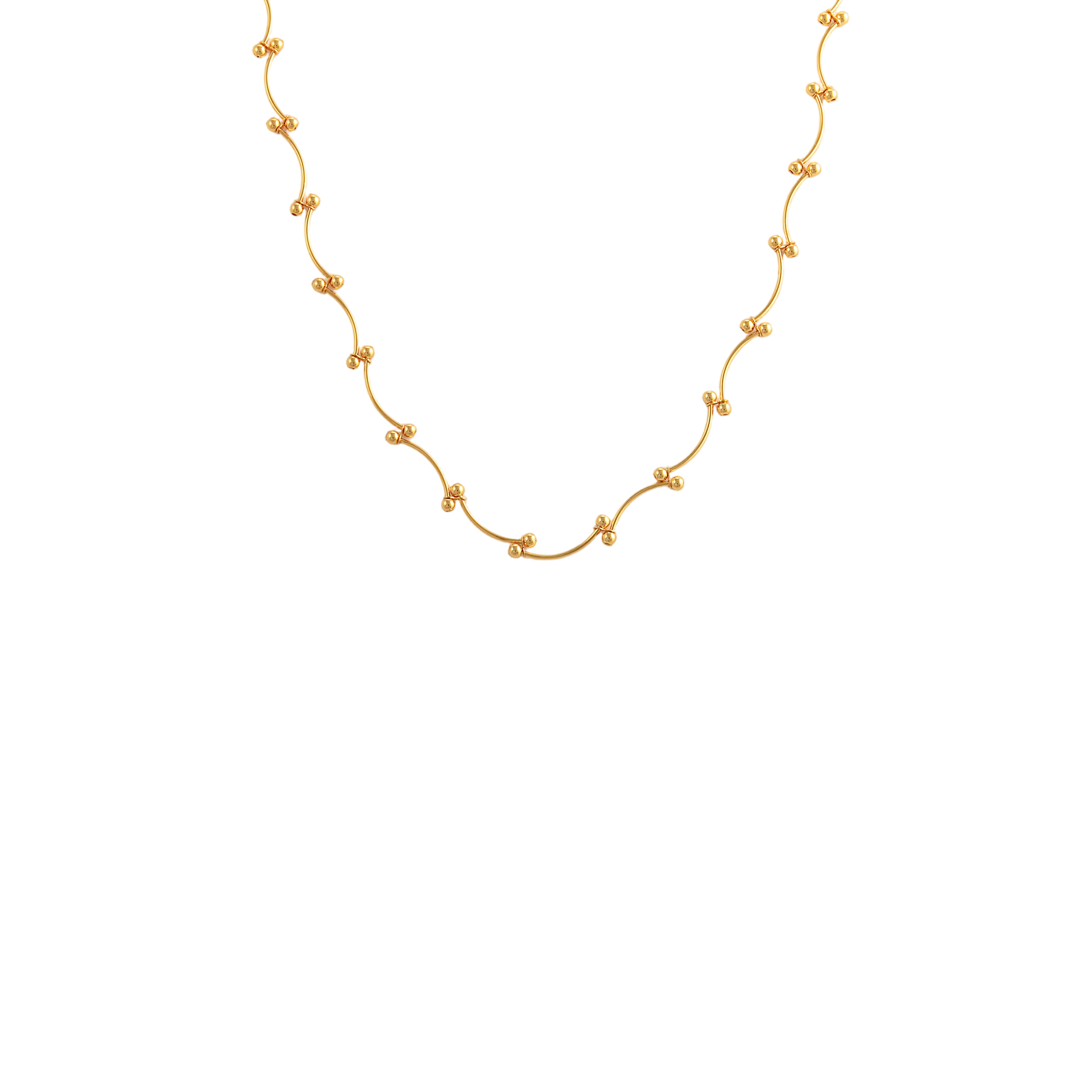 Creative Irregular Wavy Necklace