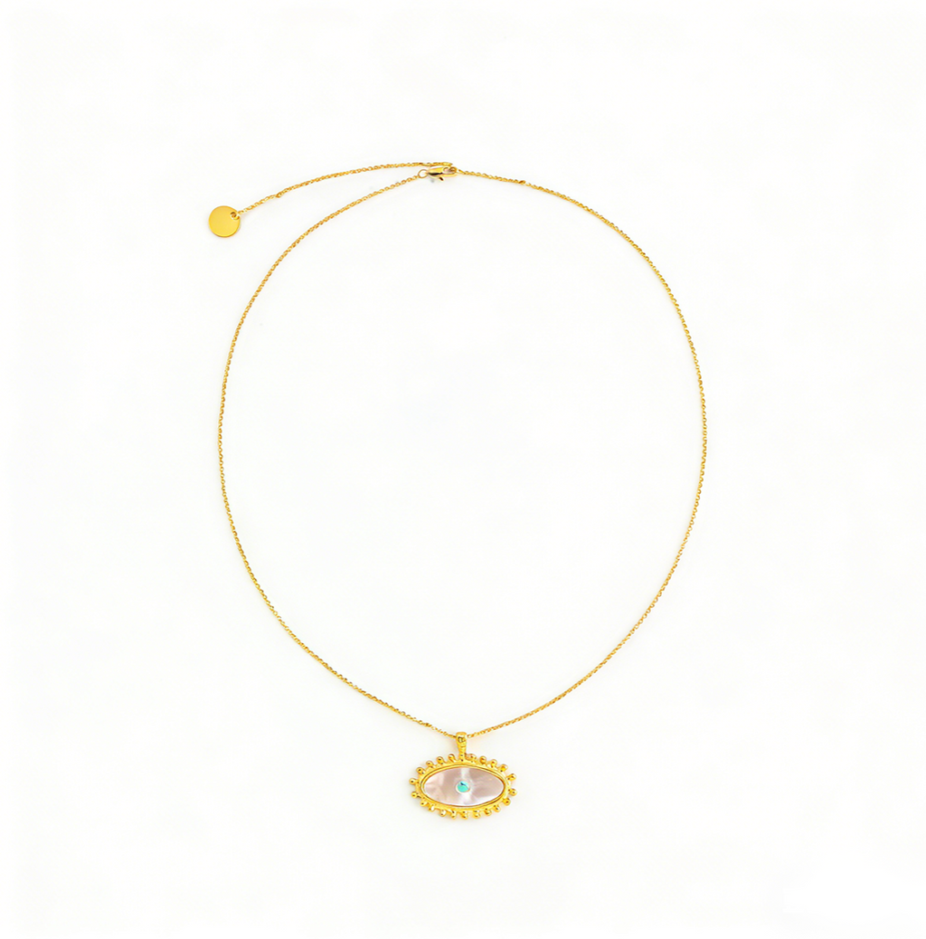 Pull-Adjustable French Vintage Square Pearl Necklace