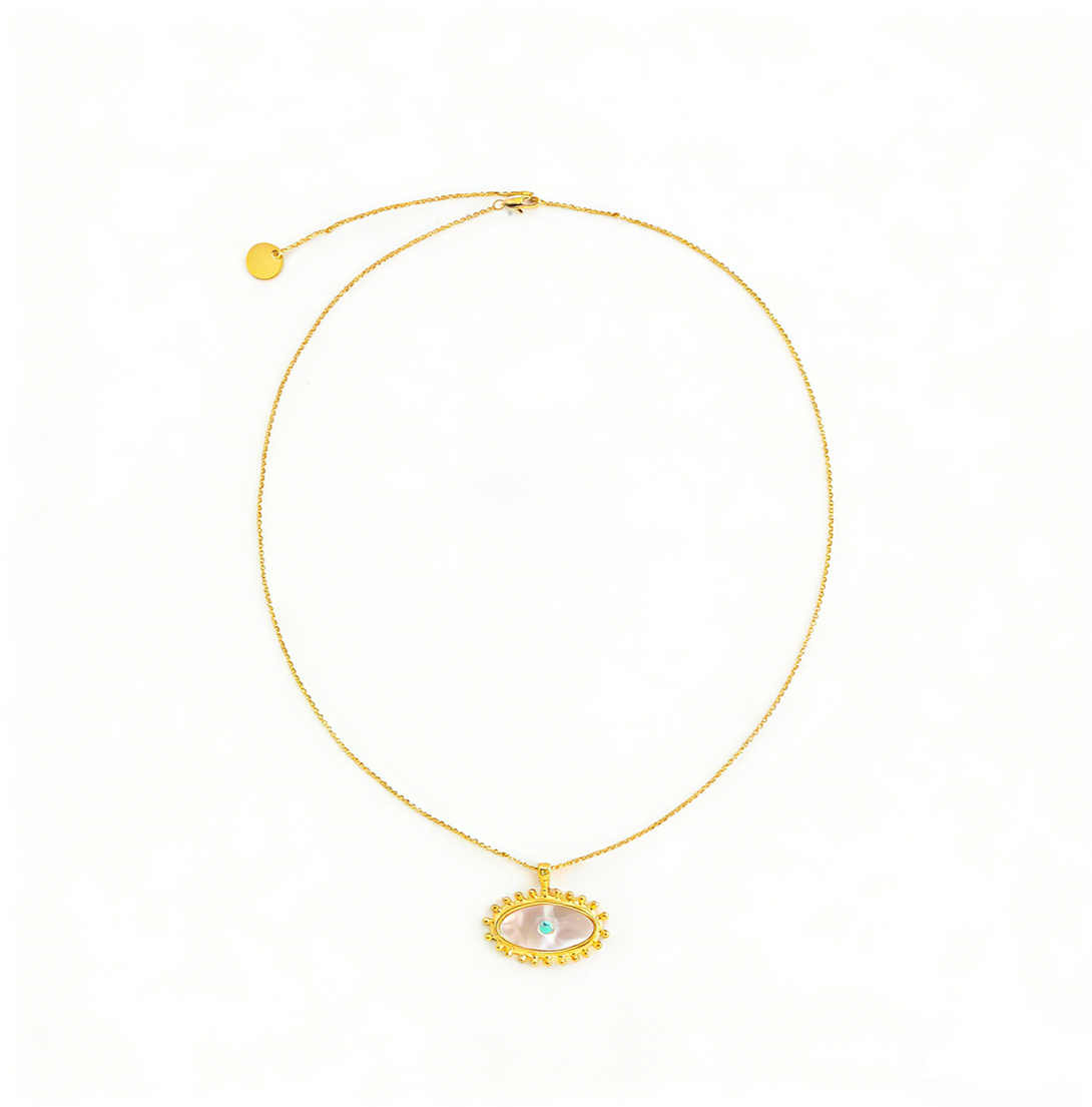 Pull-Adjustable French Vintage Square Pearl Necklace