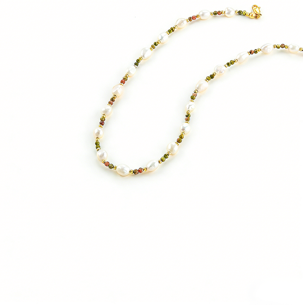 Light Luxury Freshwater Baroque Pearl Necklace