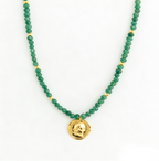 Retro Colorful Stone Beaded Necklace