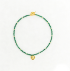 Retro Colorful Stone Beaded Necklace