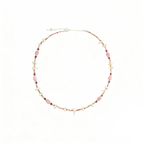 Natural Crystal & Irregular Agate Beaded Necklace