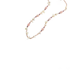 Natural Crystal & Irregular Agate Beaded Necklace