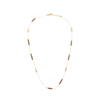 Tiger Eye Baroque Pearl Double-Layer Necklace