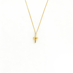 Chic Minimalist 3D Cross Star Pendant Adjustable Necklace