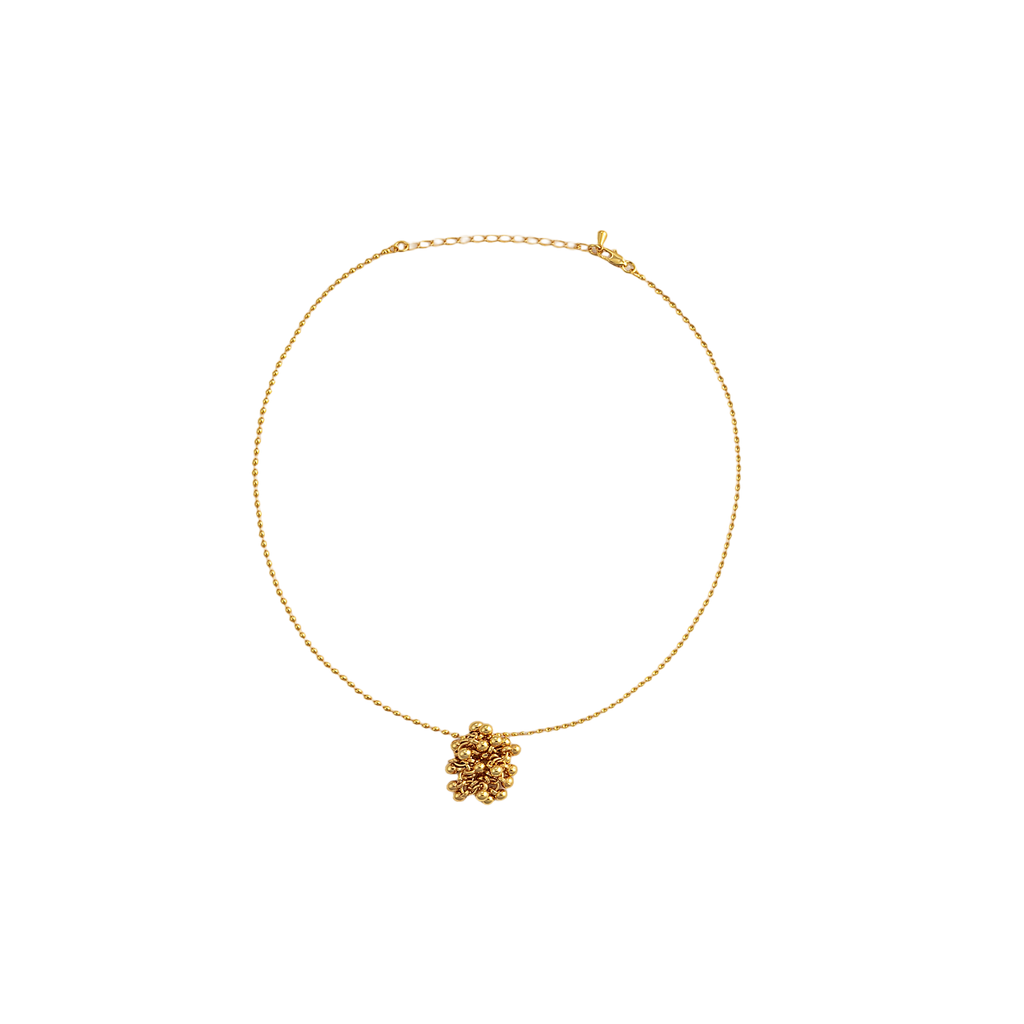 Tiger Eye Double-Layer Grape Cluster Necklace