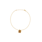 Tiger Eye Double-Layer Grape Cluster Necklace