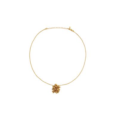 Tiger Eye Double-Layer Grape Cluster Necklace