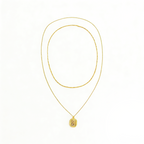 Square Double-Layer Sweater Chain