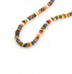 Colorful Volcanic Stone Beaded Necklace