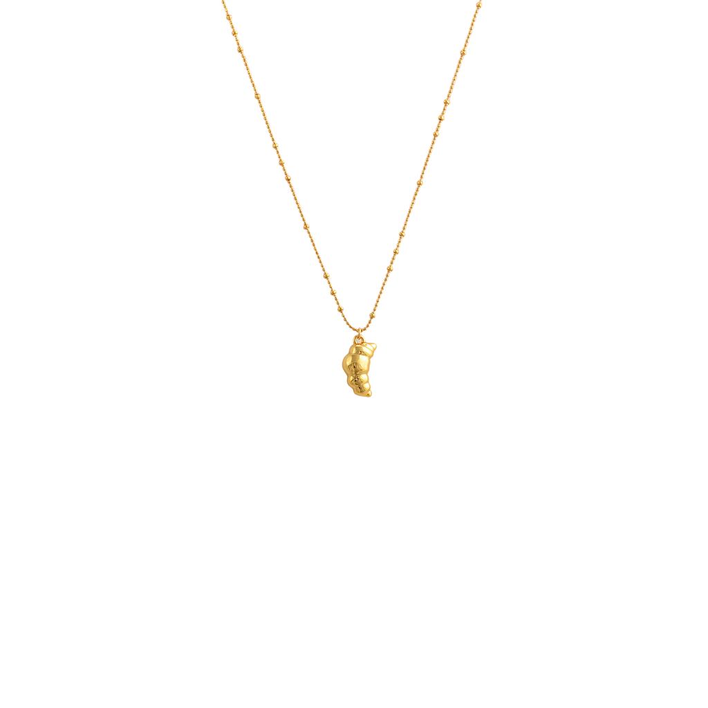 Minimalist Croissant Necklace