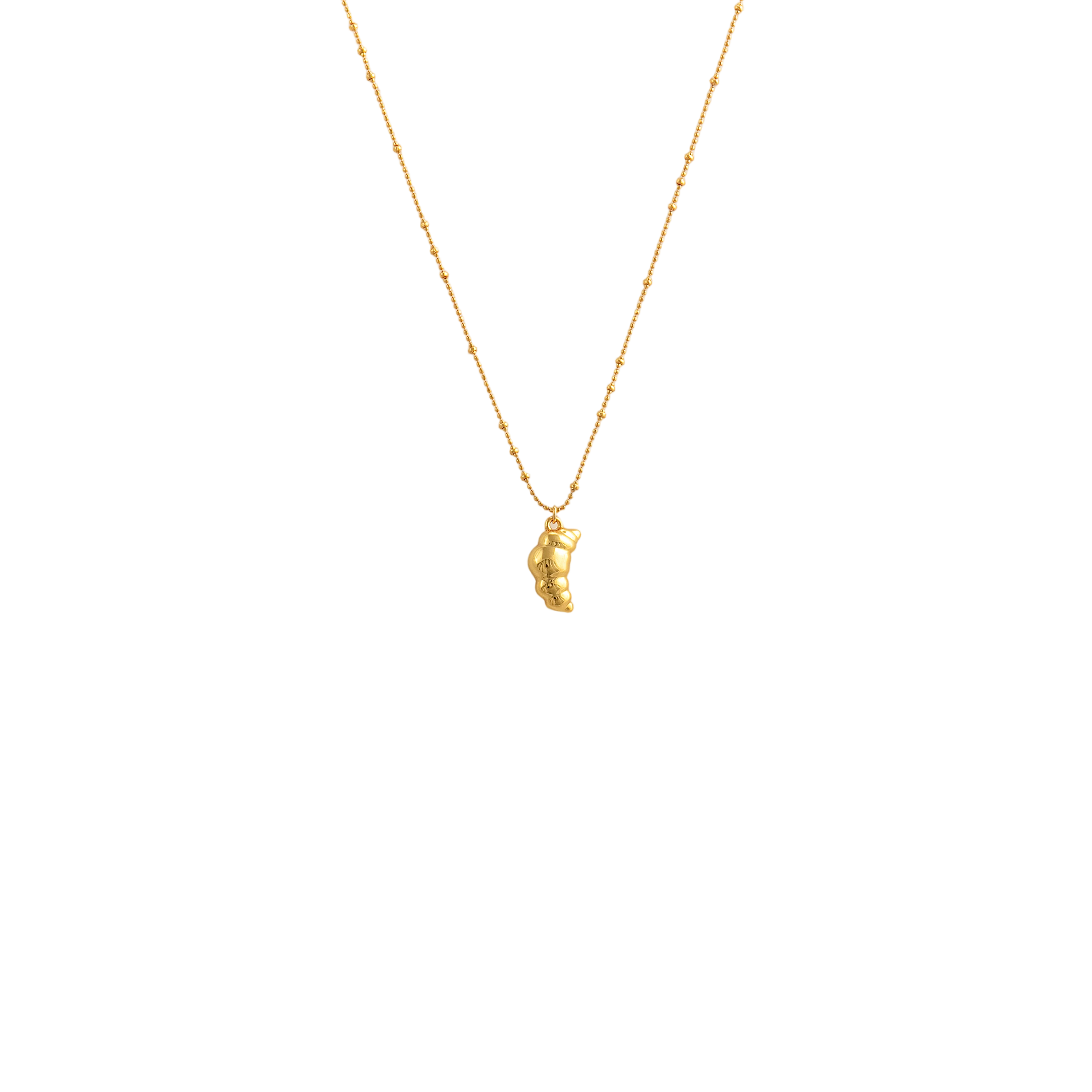 Minimalist Croissant Necklace