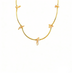 Korean Minimalist Small Rice Pearl Layered Necklace